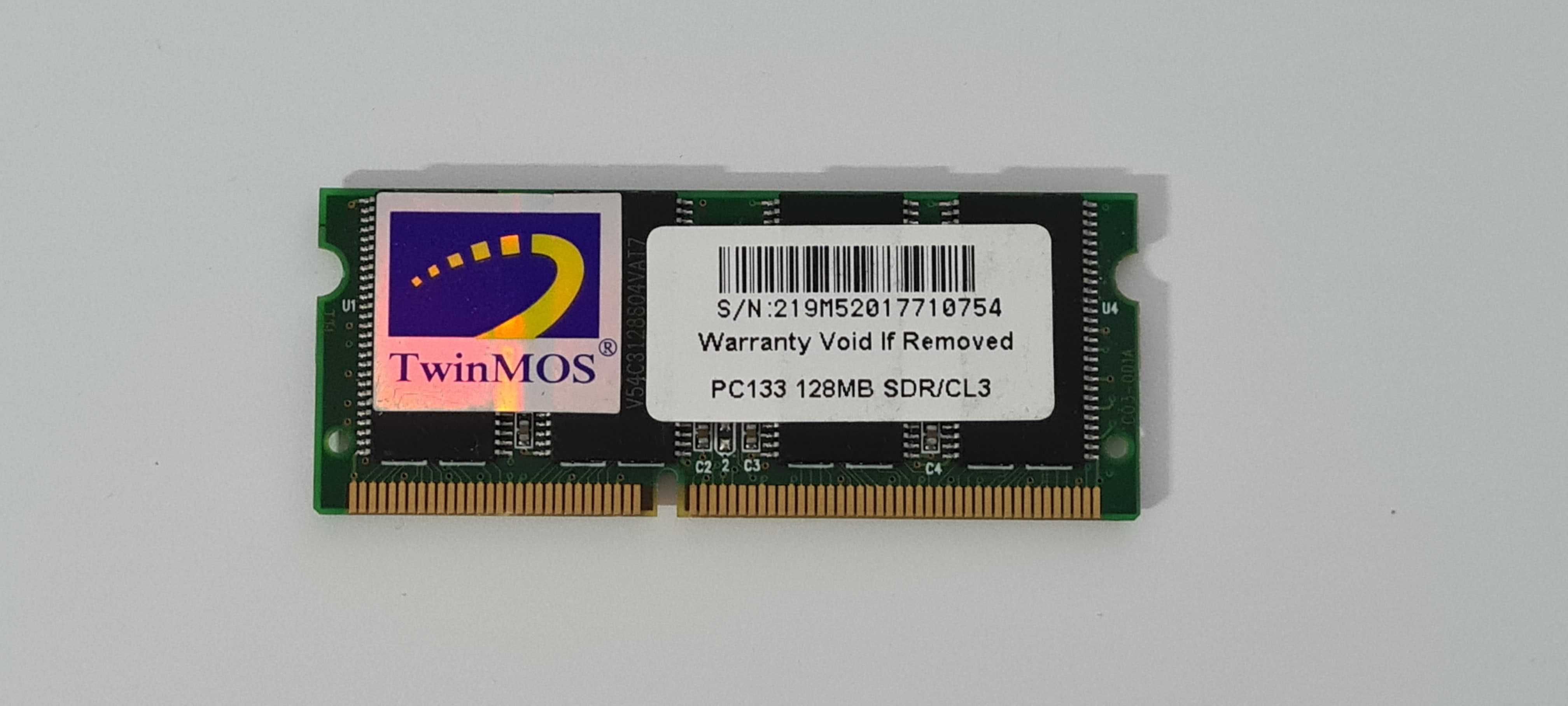 Memorii ram laptop SDRAM 128 MB, testate