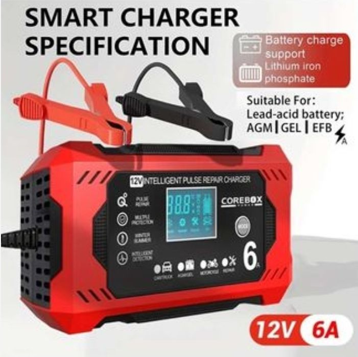 Умное зарядное устройство для аккумулятора автомобиля 

Функция самоот