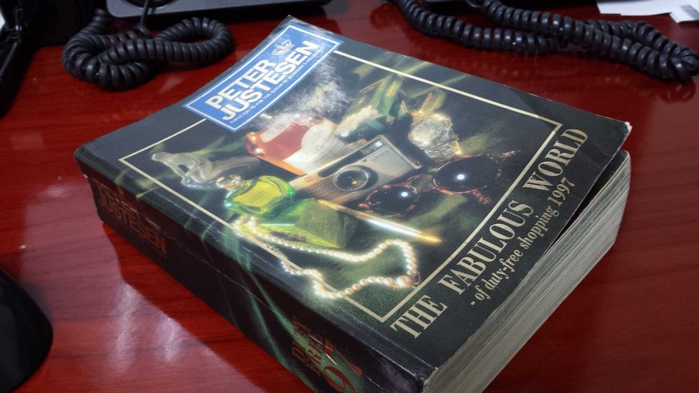 Винтажный каталог Peter Justesen Duty Free 1997