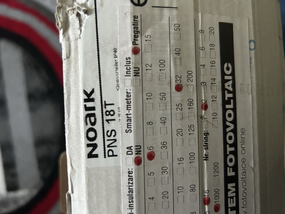 Tablou electric noark 18 si 24 module