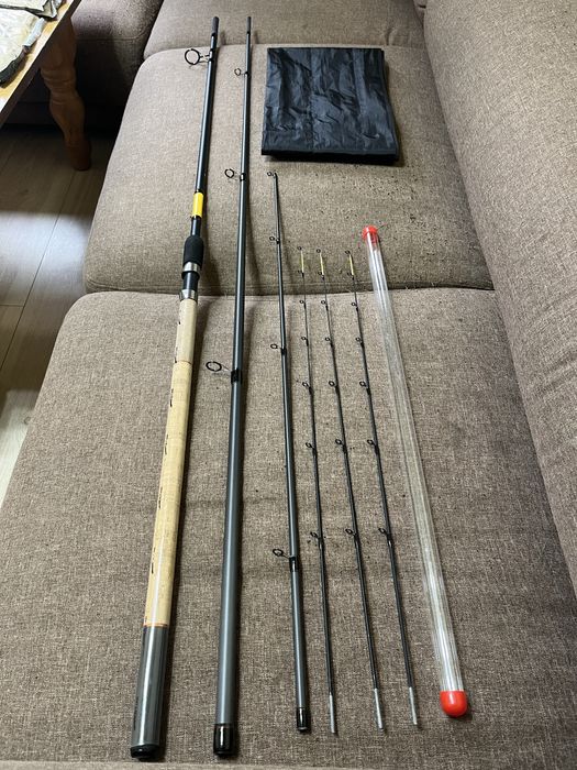 Lansetă Tubertini EA Method Carp Feeder 4.20m 40–120g, ca noua