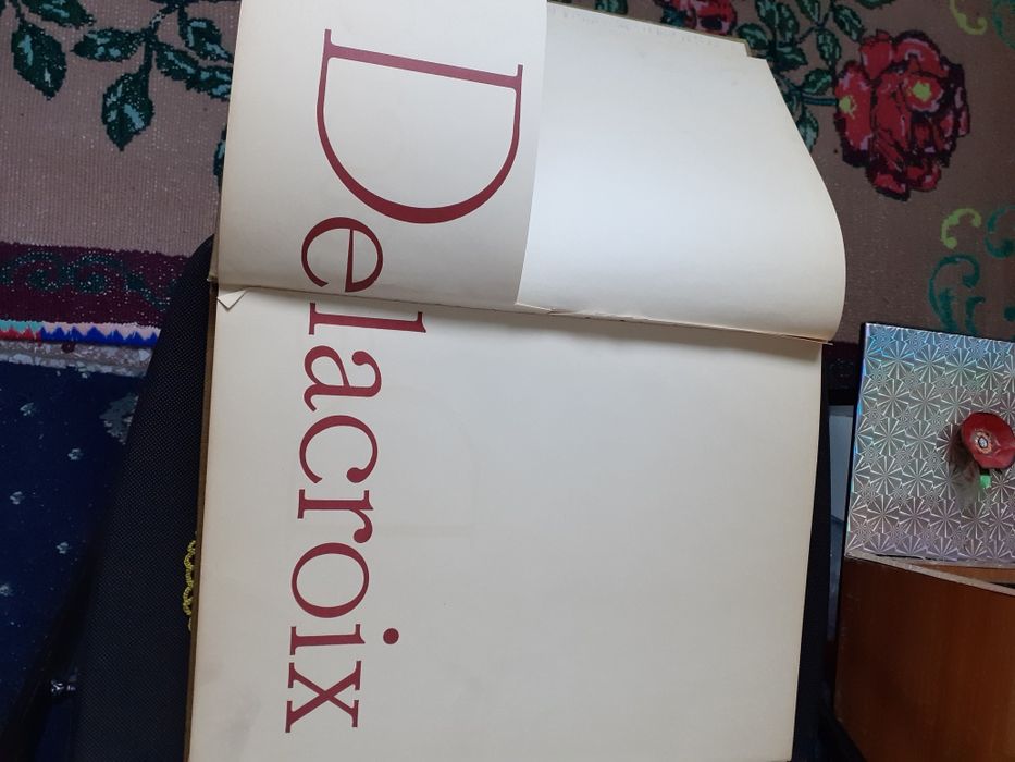 Delacroix,album de pictură,