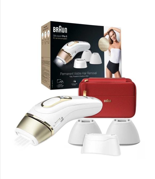 Нов Фотоепилатор Braun Silk expert Pro 5 PL5382 IPL