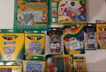 139 (de la >420) lei: 12seturi CRAYOLA scris,desen,markere,joc creativ