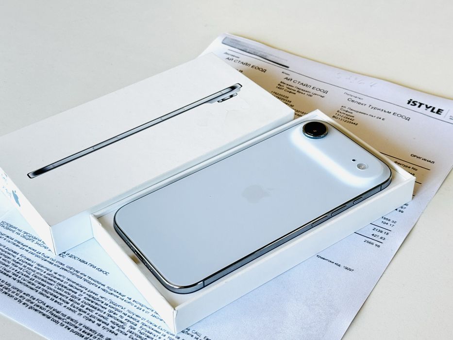 Iphone Air 256GB Sky Blue Гаранция 2 години