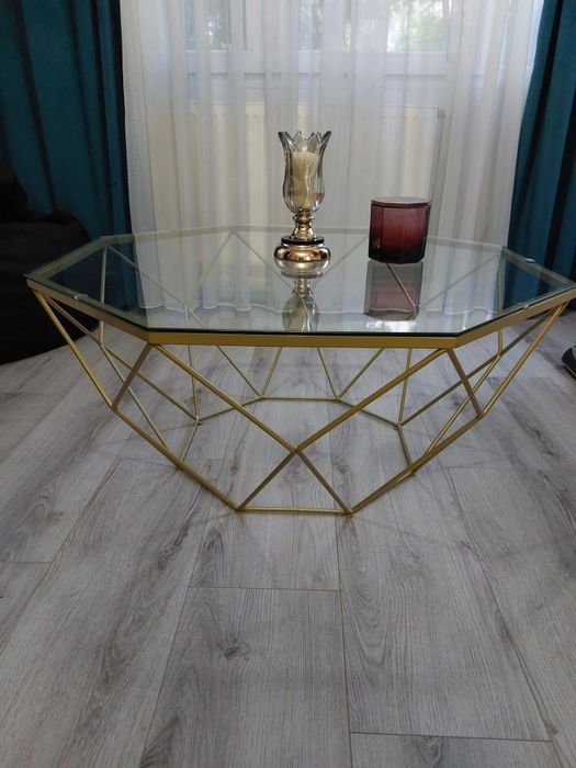 Măsuță living aurie Guido Maria Kretschme