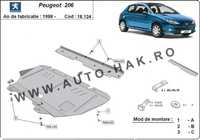 Scut motor metalic Peugeot 206 1998-prezent