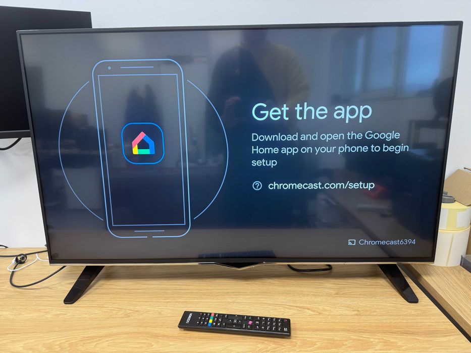 TV Horizon 43HL8500U, 4K UltraHD, 108cm +Google Chromecast 3 Full-HD