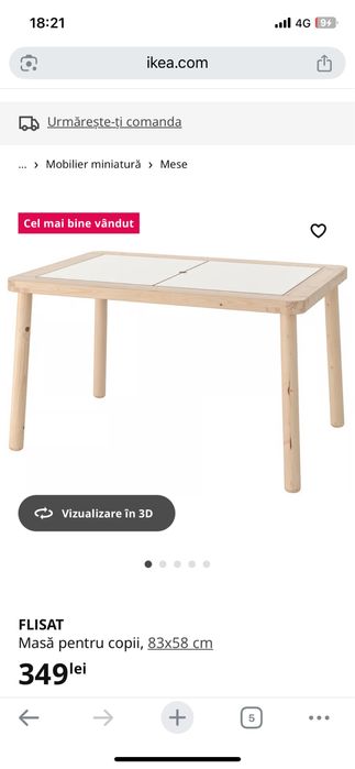 Masa copii Trofast ikea