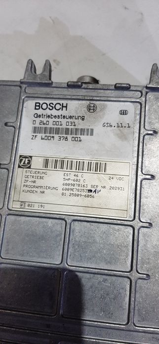 Unitate de control cutie viteze autobuz Man Bosch 0260001031 Bosch