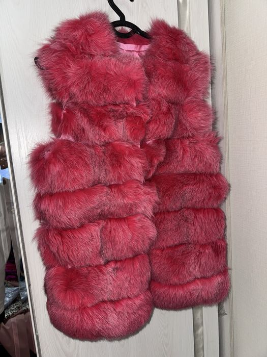 Турецкая шуба безрукавка