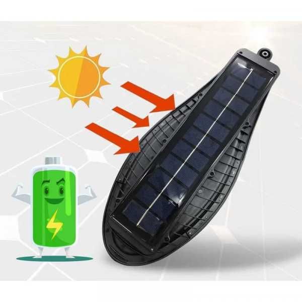 Lampa solara cu senzor de miscare, telecomanda, 100W