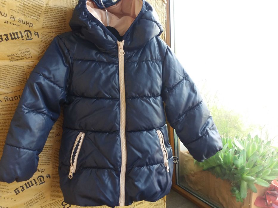 зимно пухено детско яке,шуба,гъши пух Benetton