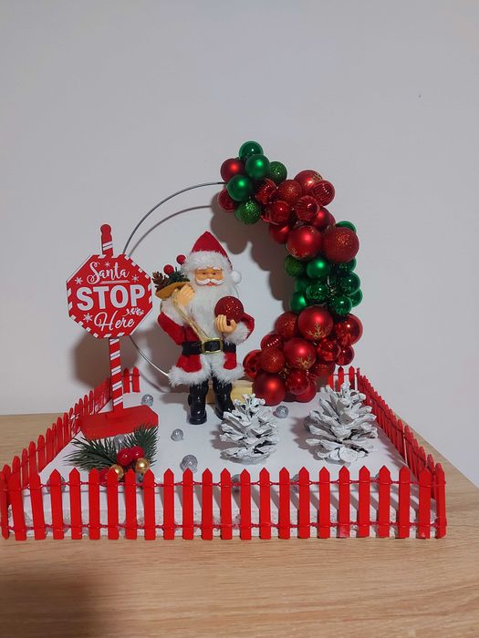 Decorațiuni de Crăciun pe baza de lemn