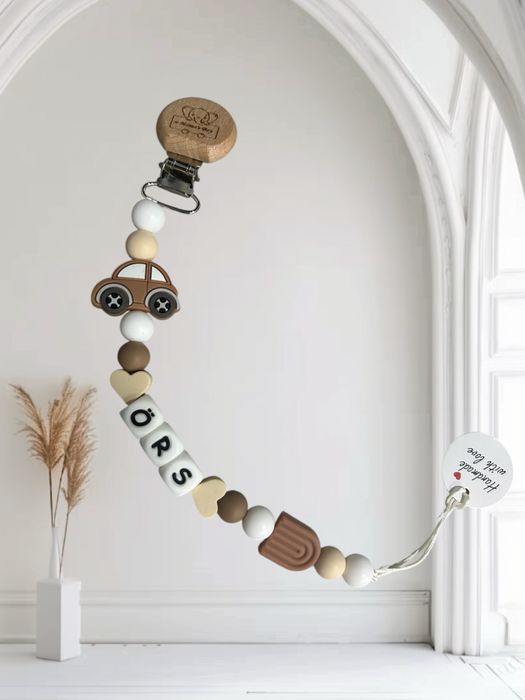 Lant suzeta si jucarie dentitie