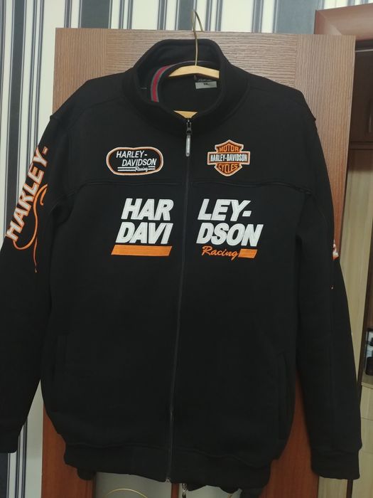 Продаю мужскую флисовую кофту Harley Davidson
