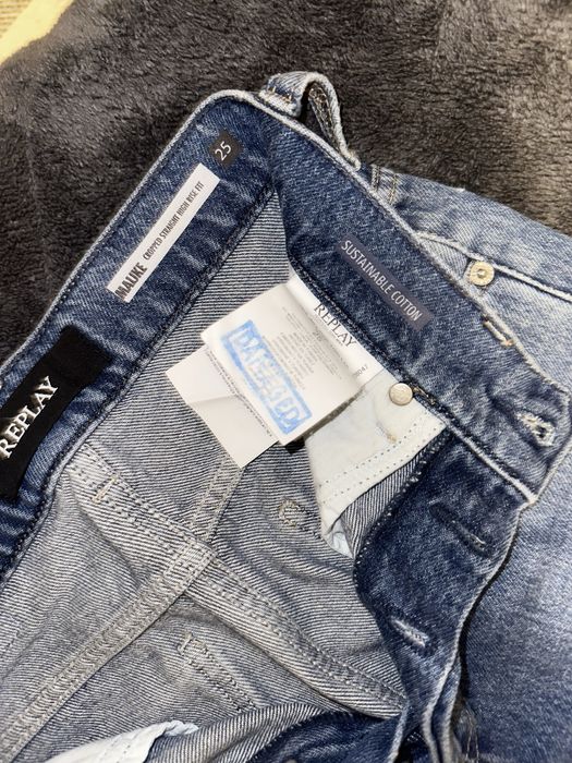 Дамски дънки REPLAY Straight high rise fit, 25 размер