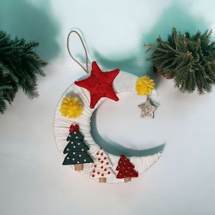 Декорация за дома - коледна, есенна - ръчна изработка