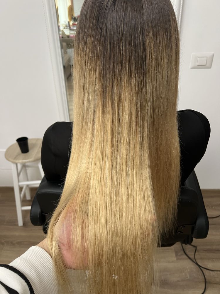 Extensii păr 100% natural – Diverse sisteme & culori