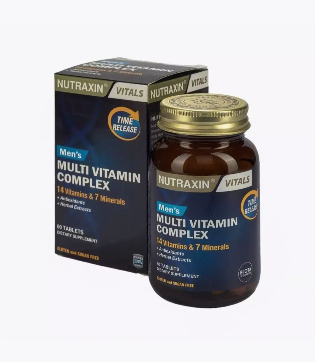 Nutraxin/Premium/Витаминов 14/минералов 7/комплекс/мужчинам