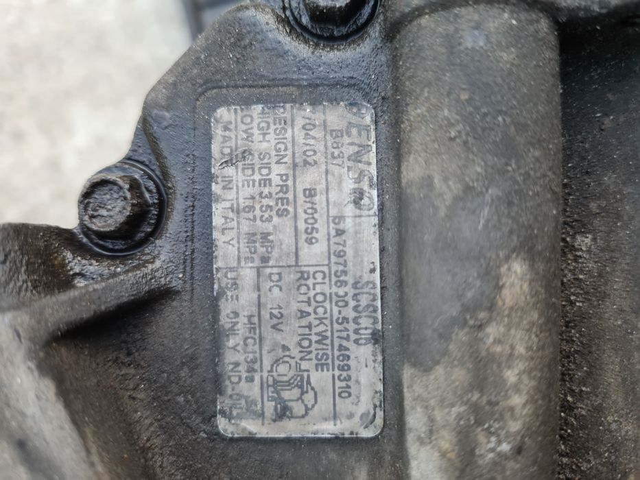 Compresor clima Fiat Doblo motor 1,3 multijet  an 2000-2010