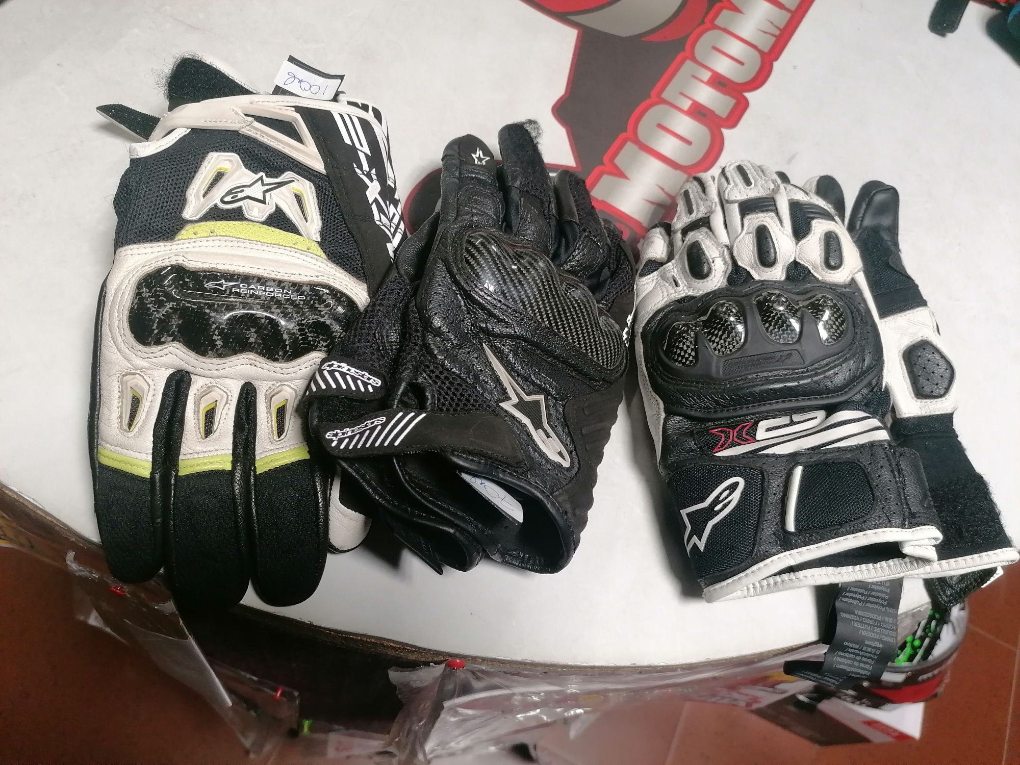 Мото Ръкавици Alpinestars Smx 2 smx 1 x air carbon Втора употреба