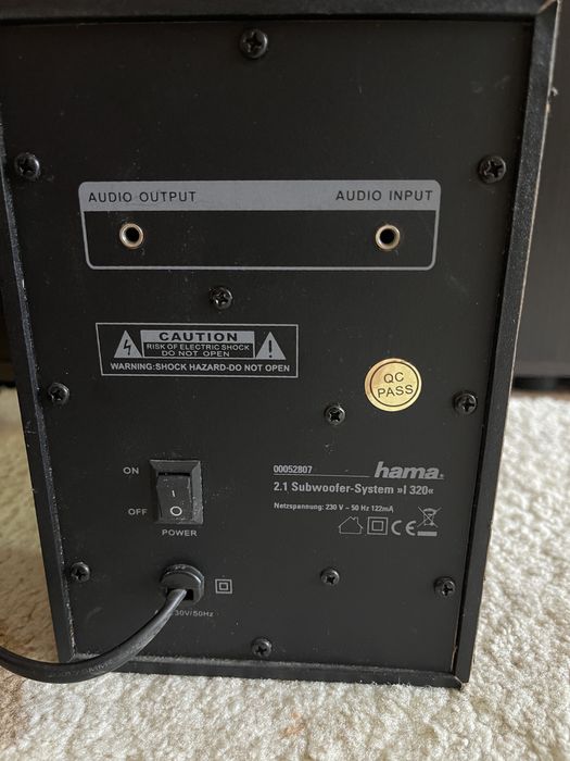 Subwoofer Hama perfect funtional