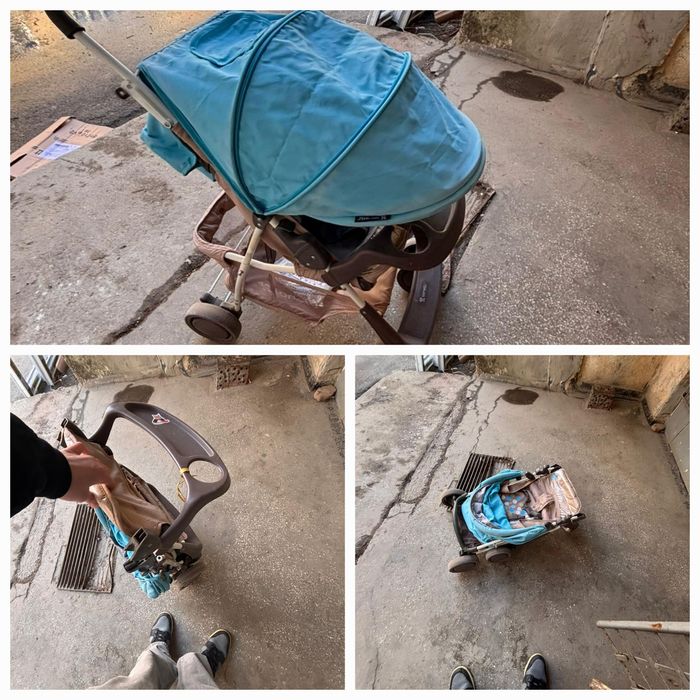 Căruț sport pliabil