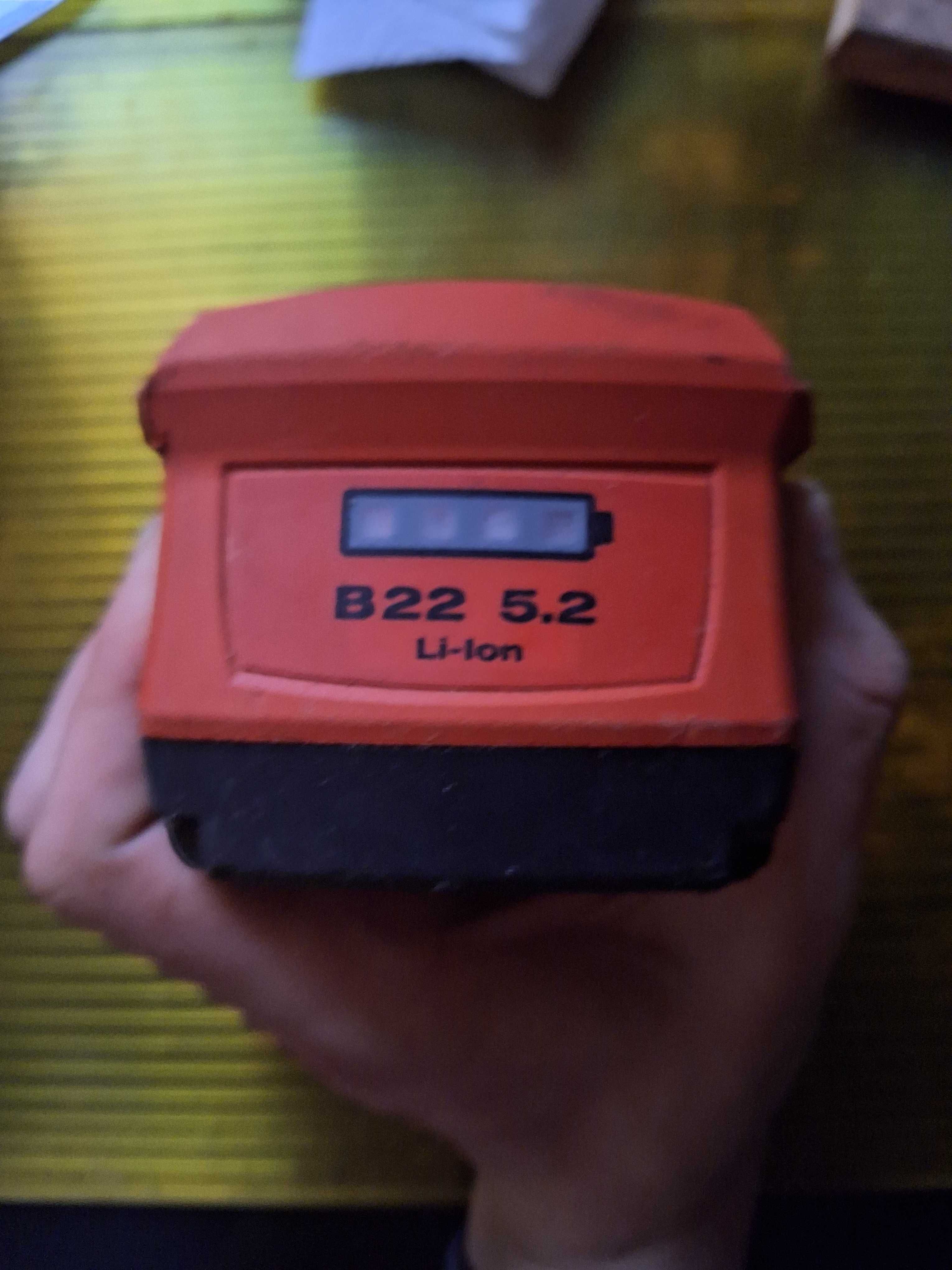 БАТЕРИИ HILTI-2 бр.  B 22 3.3 ап. / B 22 5.2 aп