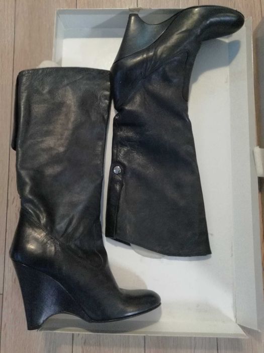 Нови италиански Ботуши естествена кожа