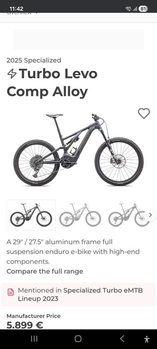 Bicicletă electrică Specialized Turbo Levo