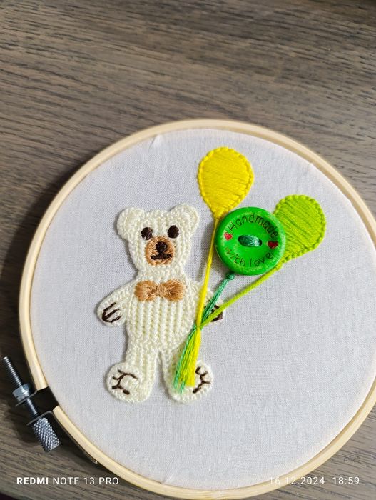 Husă brodată pt recipiente