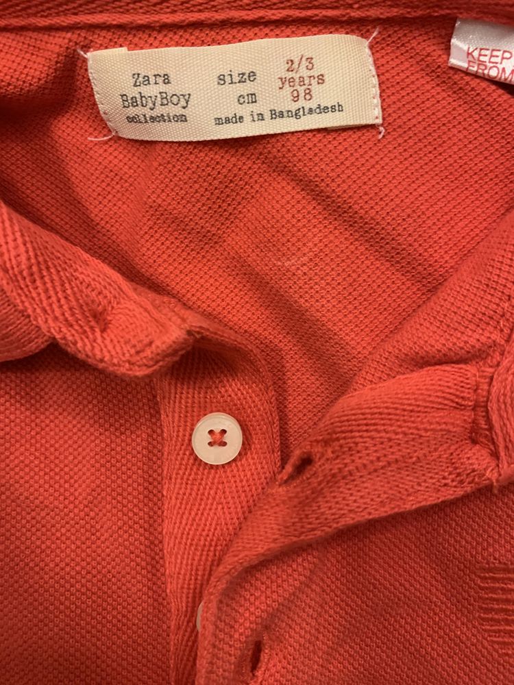 Camasa si tricou polo ZARA NOI marime 98