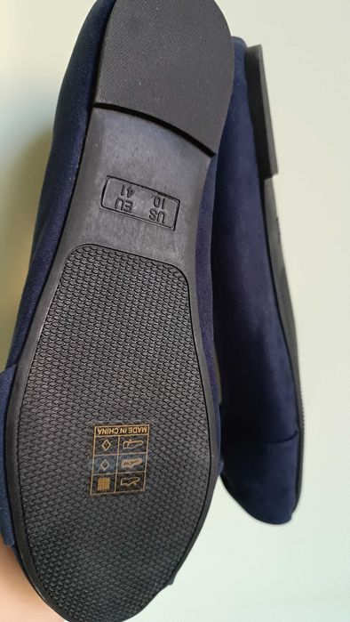 Обувки, балеринки 41, дамски, лилави