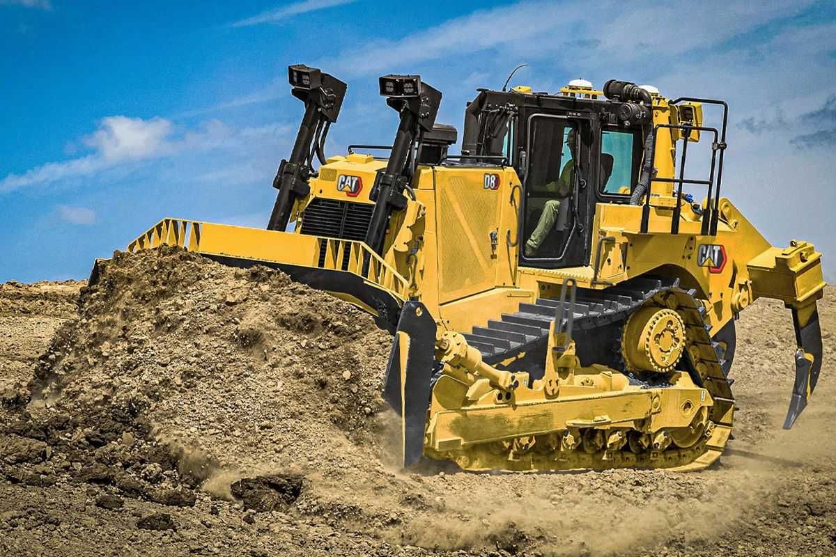 Zanjirli buldozer D8