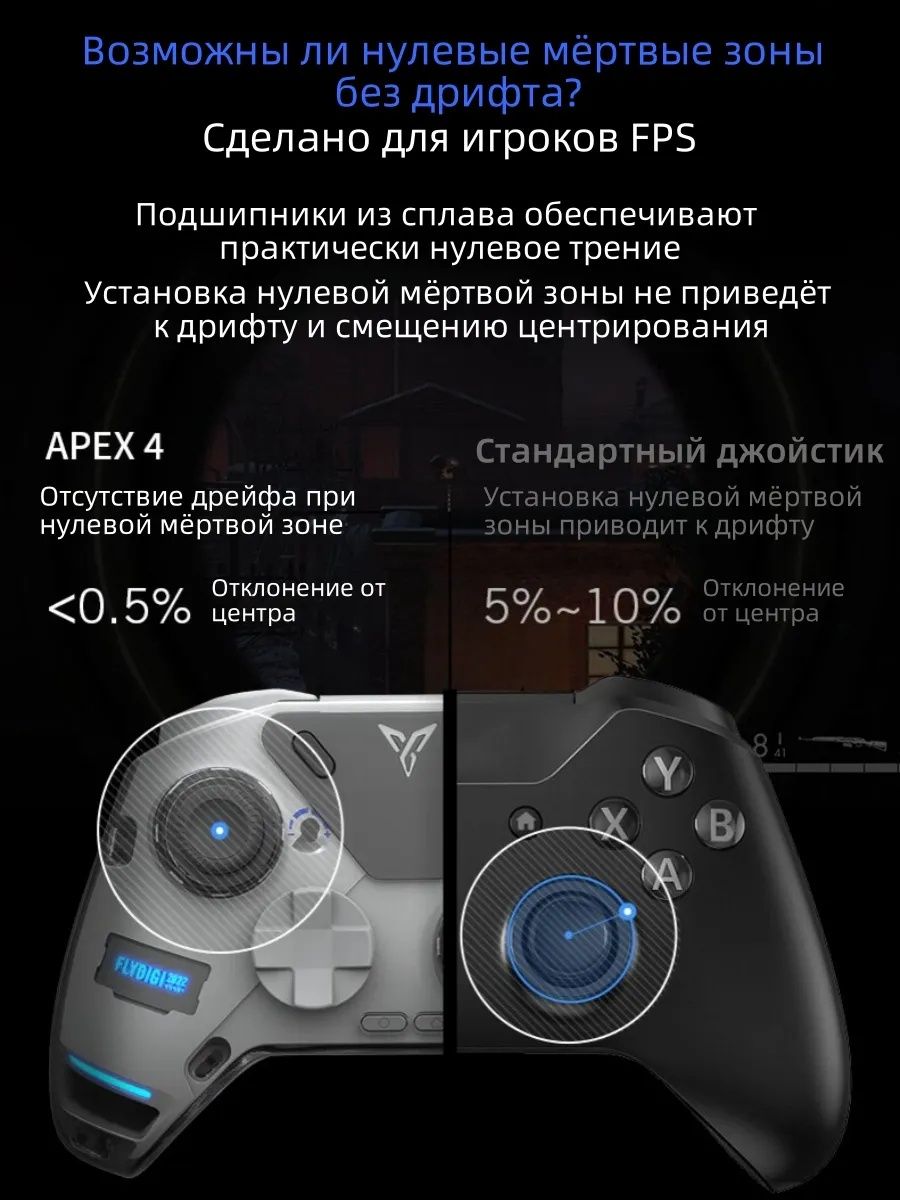 FLYDIGI APEX 4 Геймпад для PC,Android,iOS