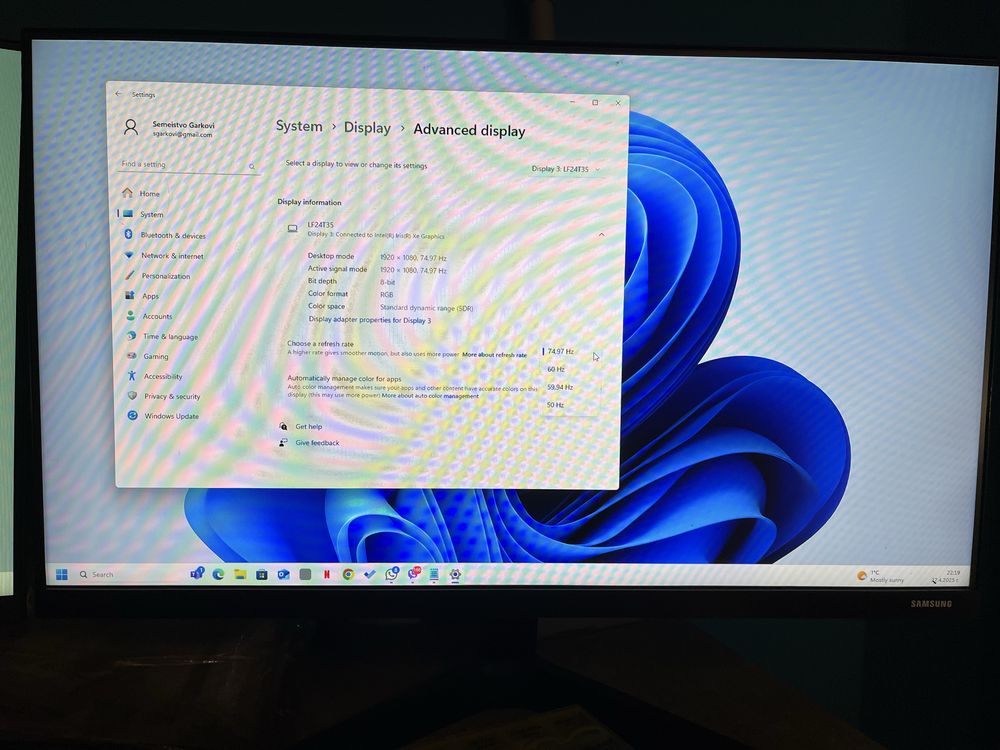 Монитор Samsung 24” F24T350