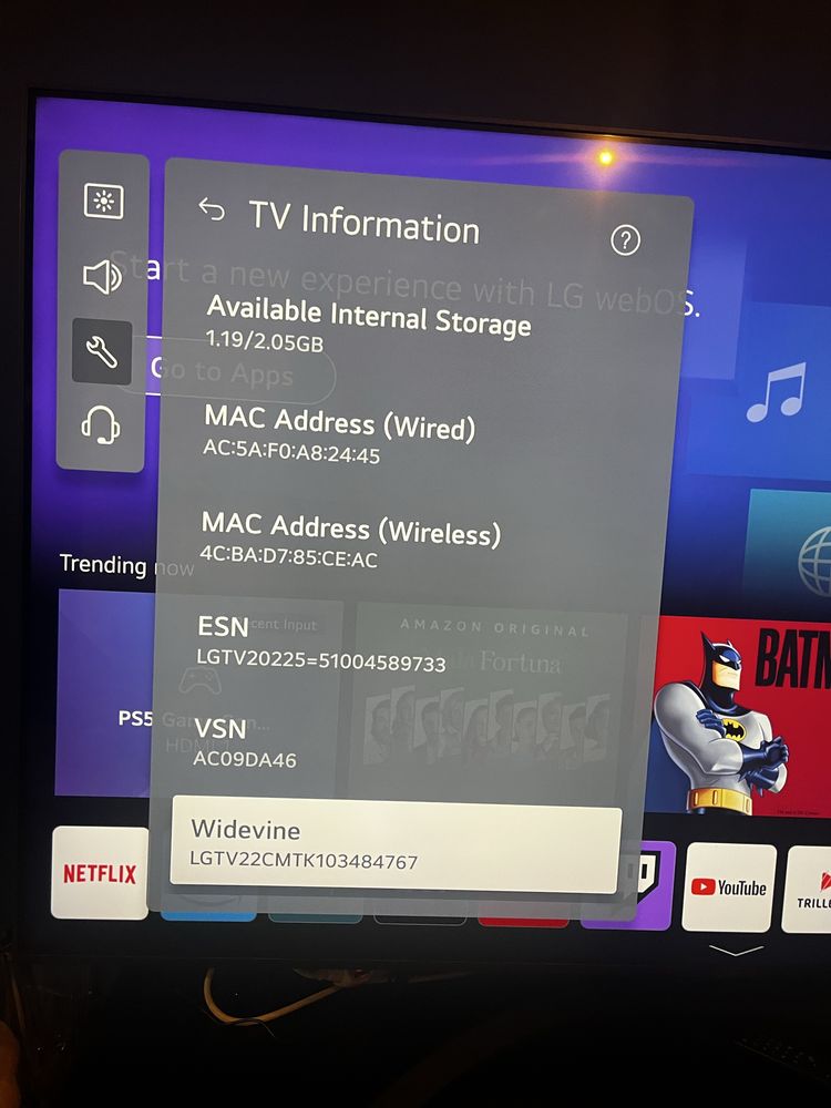 LG UHD 75” 4K AI 5 generation