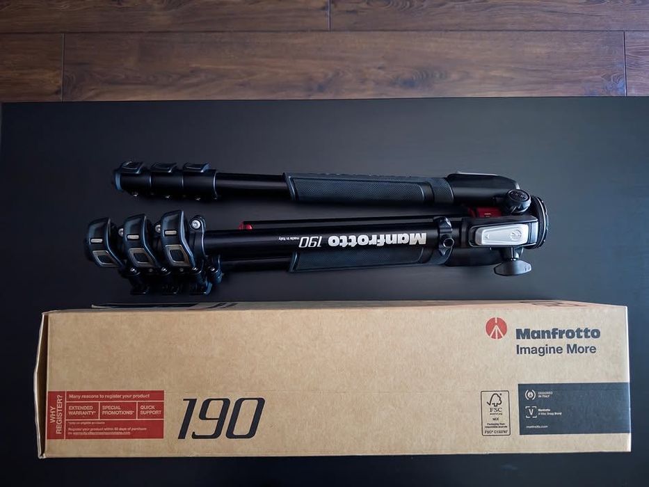 Manfrotto - 190XPRO Aluminium 4 трипод