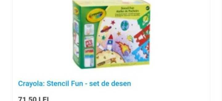 Doar 136 lei: 12seturi CRAYOLA pt scris, desen, markere, joc creativ