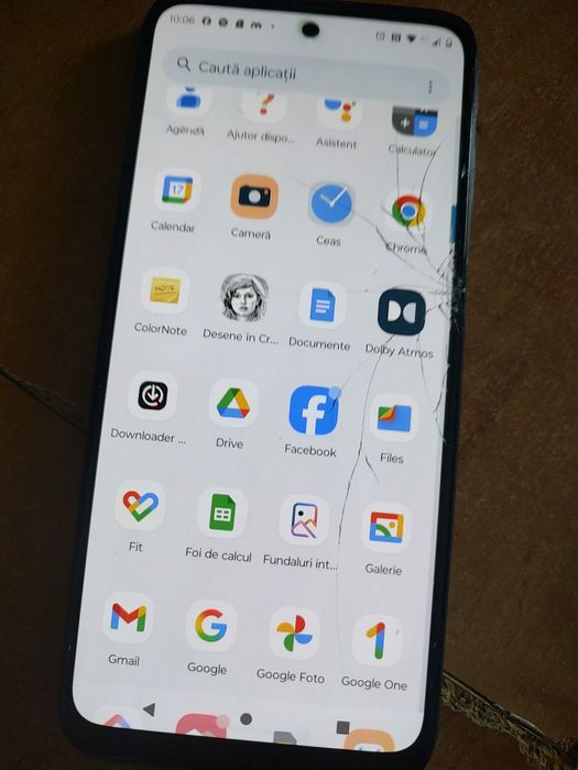 Motorola g31 ecran fisurat functionabil