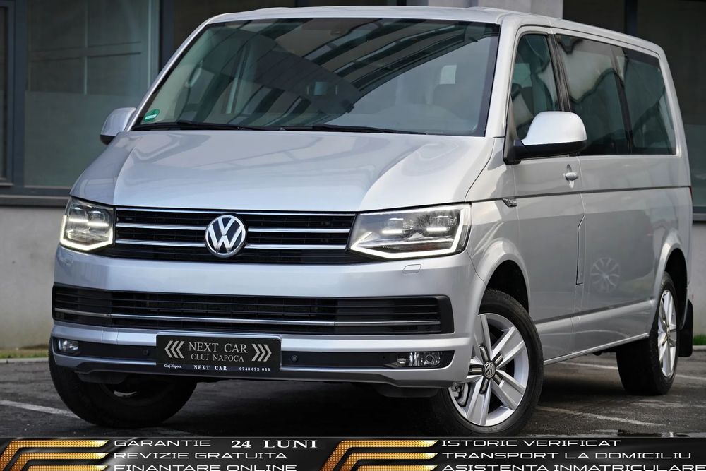 Volkswagen Caravelle GARANTIE 24 LUNI*RATE*9 Locuri*Automata*204Cp*Navi*Incalzire*Full Led