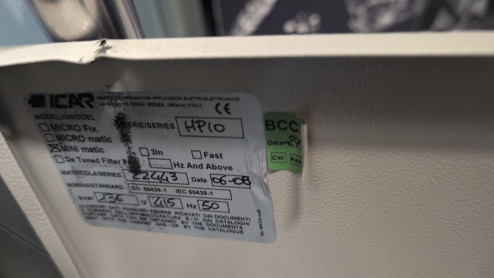 Compensator putere Baterie condensatore 50 kvar