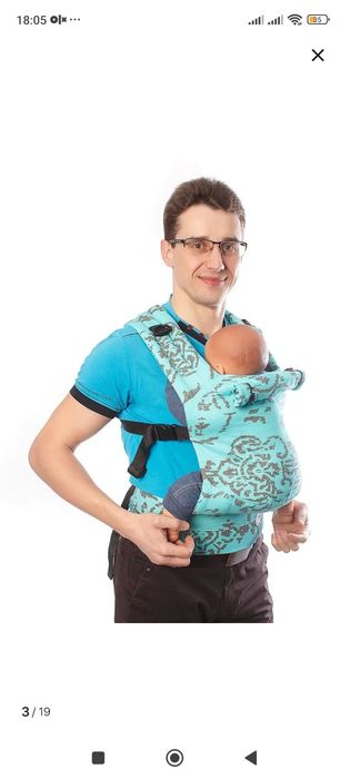 Слинг эргорюкзак от фирмы Sling me