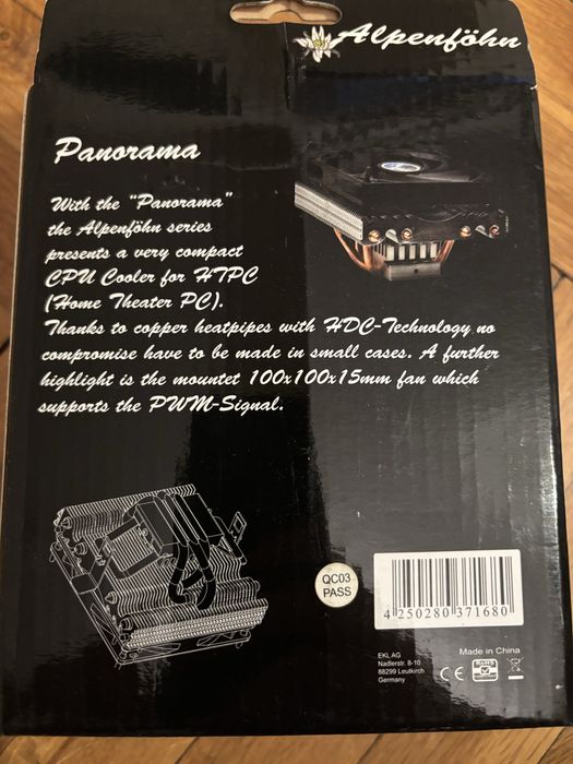 Охлаждане за процесор Alpenfoehn Panorama, CPU кулер