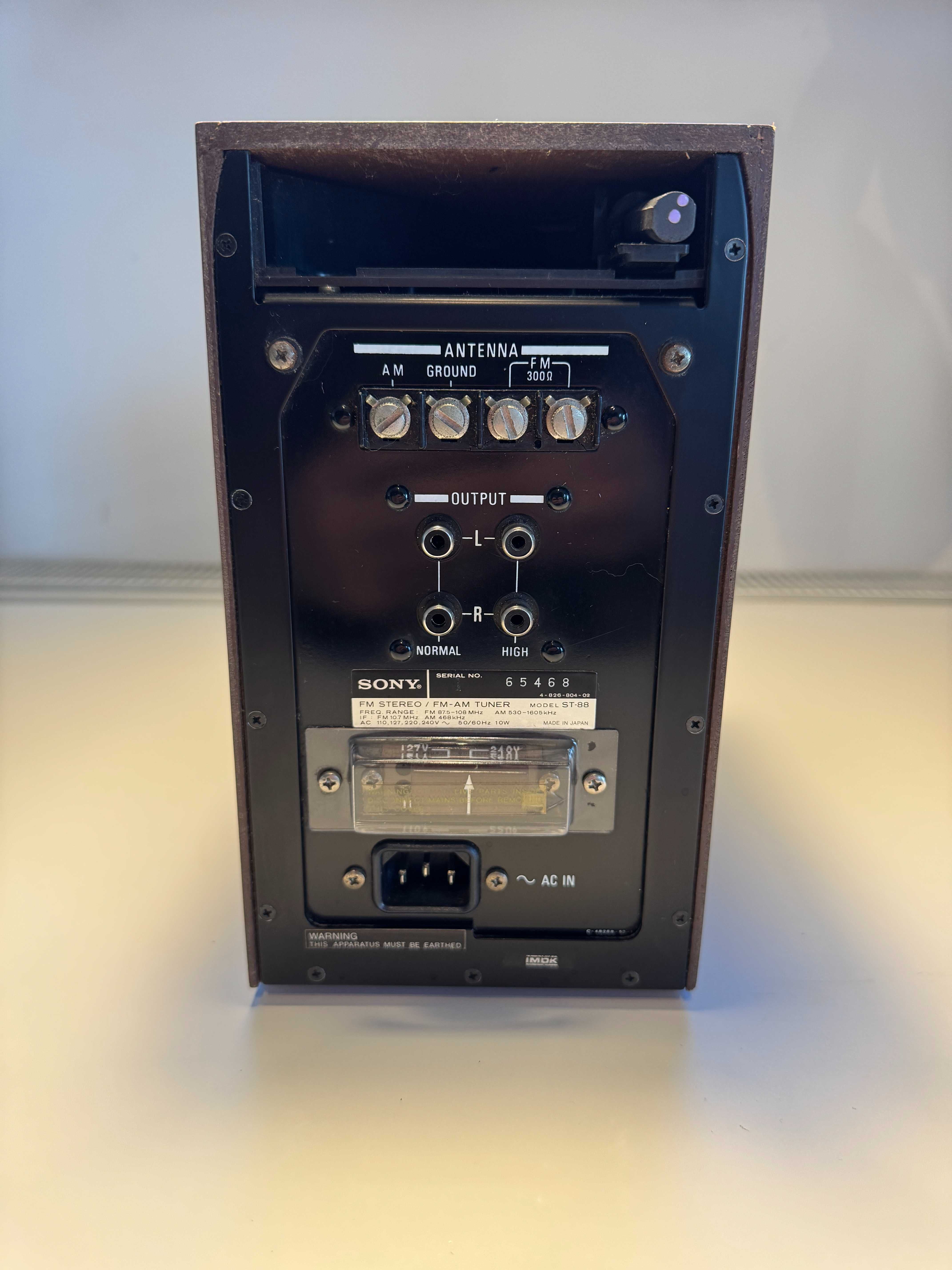 SONY TA-88 Integrated Stereo Amplifier & ST-88 Stereo AM/FM Tuner