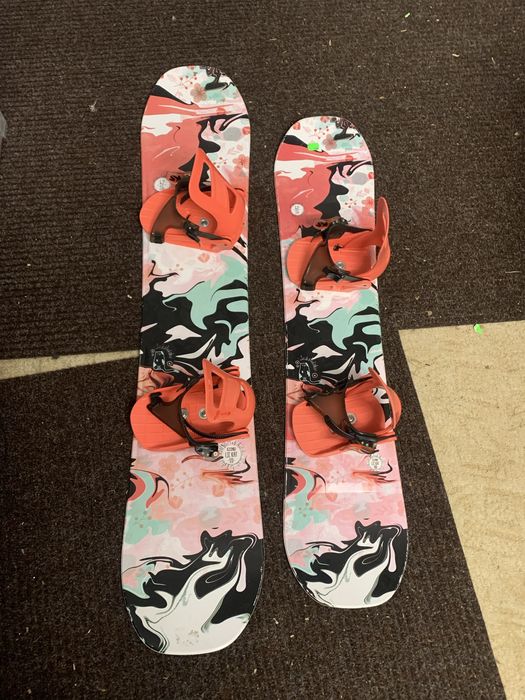 Set snowboard fete copii K2 Lil Kat 100 120