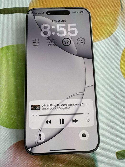 Iphone 15 Pro Max, 512 Gb, Titanium, като нов