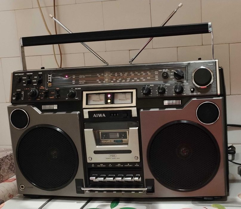 Radio casetofon boombox AIWA Japonia vechi de colecție
