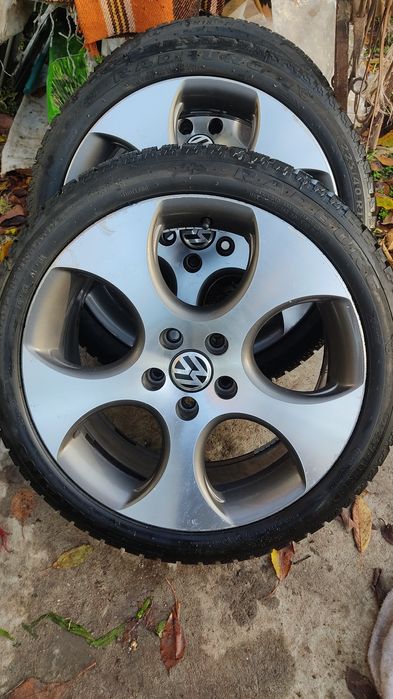 Джанти Ronal Monza/GTI - 5x112 18 с нови зимни гуми 225/40/18